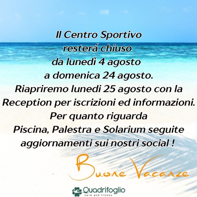  - Centro Sportivo Quadrifoglio